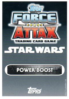 2016 Topps Force Attax Star Wars The Force Awakens #104 Poe Dameron Back