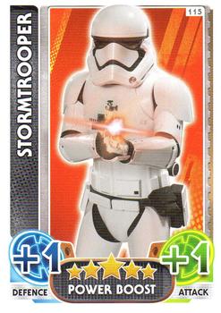 2016 Topps Force Attax Star Wars The Force Awakens #115 Stormtrooper Front
