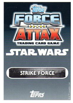 2016 Topps Force Attax Star Wars The Force Awakens #152 First Order Strikeforce 1 Back
