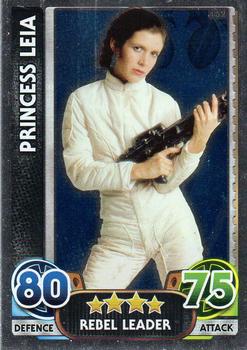 2016 Topps Force Attax Star Wars The Force Awakens #162 Princess Leia Front