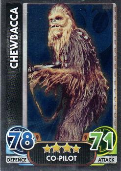 2016 Topps Force Attax Star Wars The Force Awakens #164 Chewbacca Front