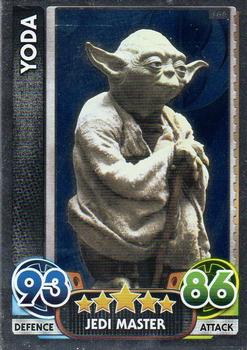 2016 Topps Force Attax Star Wars The Force Awakens #166 Yoda Front