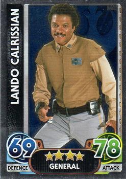 2016 Topps Force Attax Star Wars The Force Awakens #167 Lando Calrissian Front