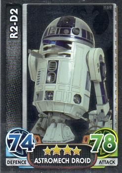 2016 Topps Force Attax Star Wars The Force Awakens #169 R2-D2 Front