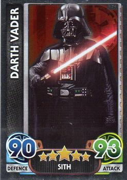 2016 Topps Force Attax Star Wars The Force Awakens #171 Darth Vader Front