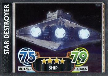 2016 Topps Force Attax Star Wars The Force Awakens #182 Star Destroyer Front