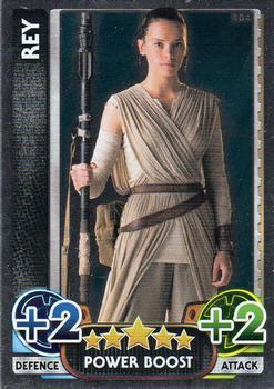 2016 Topps Force Attax Star Wars The Force Awakens #184 Rey Front