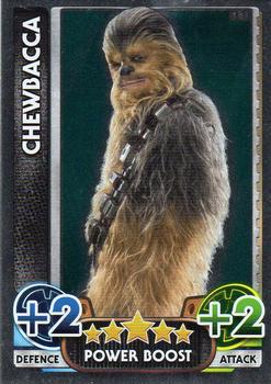 2016 Topps Force Attax Star Wars The Force Awakens #187 Chewbacca Front