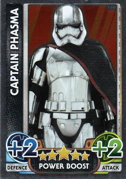 2016 Topps Force Attax Star Wars The Force Awakens #189 Captain Phasma Front