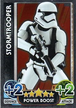 2016 Topps Force Attax Star Wars The Force Awakens #190 Stormtrooper Front