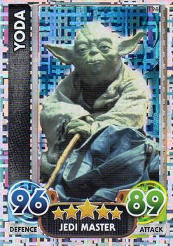 2016 Topps Force Attax Star Wars The Force Awakens #198 Yoda Front