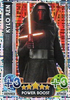 2016 Topps Force Attax Star Wars The Force Awakens #207 Kylo Ren Front