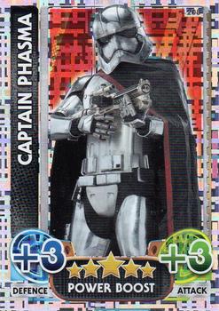 2016 Topps Force Attax Star Wars The Force Awakens #208 Captain Phasma Front