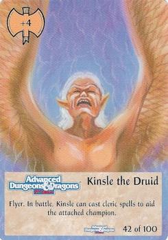1995 TSR Spellfire Master the Magic Artifacts #42 Kinsle the Druid Front