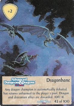 1995 TSR Spellfire Master the Magic Artifacts #43 Dragonbane Front