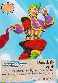 1995 TSR Spellfire Master the Magic Artifacts #48 Dimock the Sprite Front