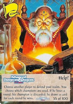 1995 TSR Spellfire Master the Magic Artifacts #55 Help! Front