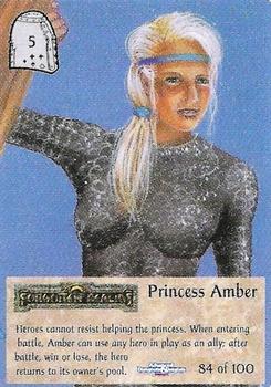1995 TSR Spellfire Master the Magic Artifacts #84 Princess Amber Front
