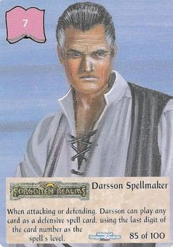 1995 TSR Spellfire Master the Magic Artifacts #85 Darsson Spellmaker Front