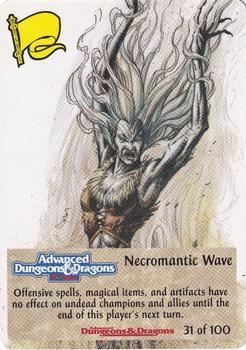1995 TSR Spellfire Master the Magic Powers #31 Necromantic Wave Front