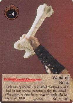 1996 TSR Spellfire Master the Magic - Nightstalkers #50 Wand of Bone Front