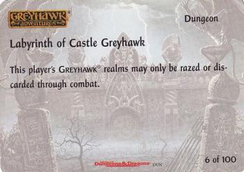 1997 TSR Spellfire Master the Magic - Dungeons #6 Labyrinth of Castle Greyhawk Front