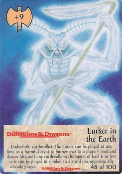 1997 TSR Spellfire Master the Magic - Dungeons #48 Lurker in the Earth Front