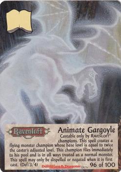 1997 TSR Spellfire Master the Magic - Dungeons #96 Animate Gargoyle Front