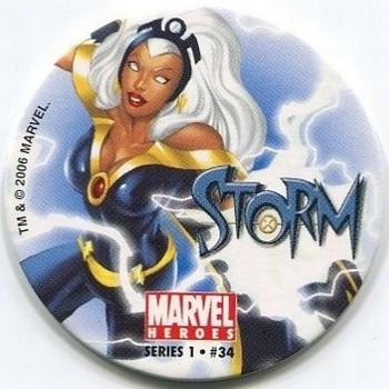 2006 Global Pog Association Marvel Heroes #34 Storm Front