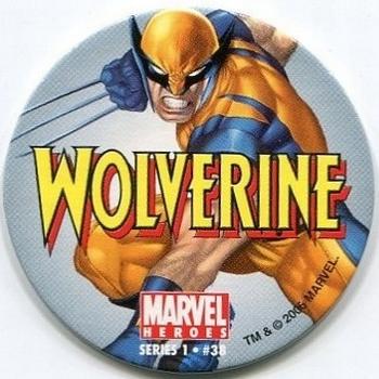 2006 Global Pog Association Marvel Heroes #38 Wolverine Front