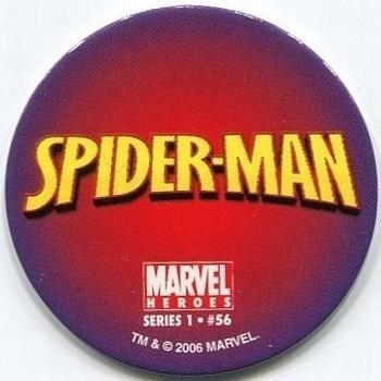 2006 Global Pog Association Marvel Heroes #56 Spider-Man (Logo) Front