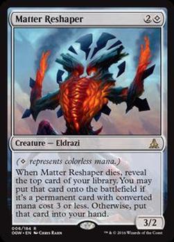 2016 Magic the Gathering Oath of the Gatewatch #6 Matter Reshaper Front