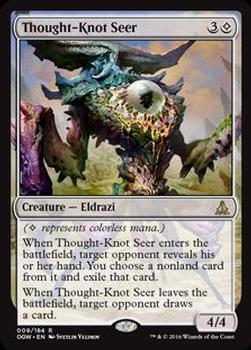 2016 Magic the Gathering Oath of the Gatewatch #9 Thought-Knot Seer Front