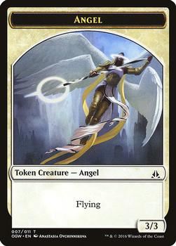 2016 Magic the Gathering Oath of the Gatewatch - Tokens #007/011 Angel Front