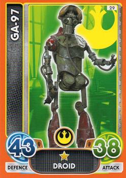 2016 Topps Star Wars Force Attax Extra The Force Awakens #29 GA-97 Front