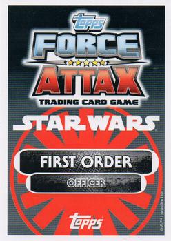 2016 Topps Star Wars Force Attax Extra The Force Awakens #34 Colonel Datoo Back