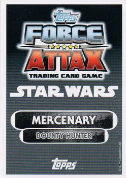 2016 Topps Star Wars Force Attax Extra The Force Awakens #59 Athgar Heece Back