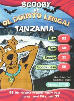 2004 DeAgostini Scooby-Doo! World of Mystery - Africa #27 Scooby at Ol Doinyo Lengai - Tanzania Front