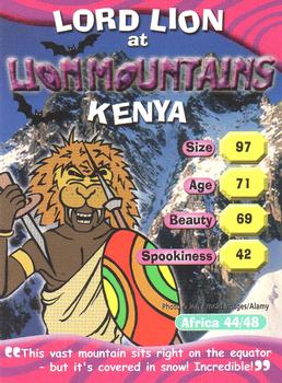 2004 DeAgostini Scooby-Doo! World of Mystery - Africa #44 Lord Lion at Lion Mountains - Kenya Front