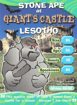 2004 DeAgostini Scooby-Doo! World of Mystery - Africa #46 Stone Ape at Giant's Castle - Lesotho Front