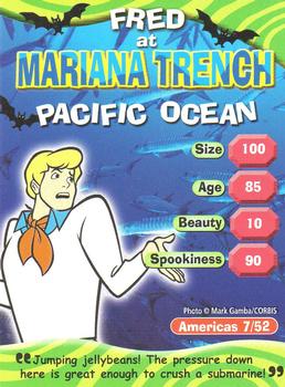 2004 DeAgostini Scooby-Doo! World of Mystery - Americas #7 Fred at Mariana Trench - Pacific Ocean Front
