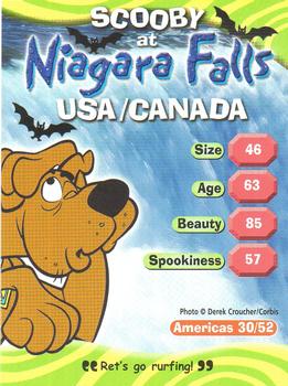 2004 DeAgostini Scooby-Doo! World of Mystery - Americas #30 Scooby at Niagara Falls - USA / Canada Front