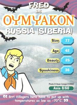 2004 DeAgostini Scooby-Doo! World of Mystery - Asia #8 Fred at Oymyakon - Russia Front