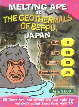 2004 DeAgostini Scooby-Doo! World of Mystery - Asia #51 Melting Ape at The Geothermals of Beppu - Japan Front
