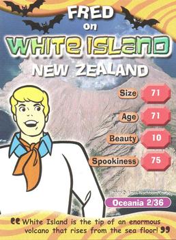 2004 DeAgostini Scooby-Doo! World of Mystery - Oceania #2 Fred on White Island - New Zealand Front