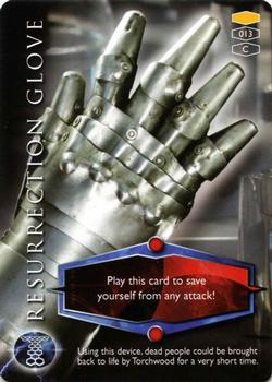 2008 GE Fabbri Torchwood #13 Resurrection Glove Front