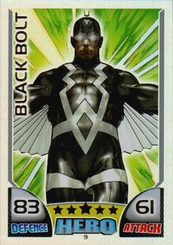 2011 Topps Hero Attax #9 Black Bolt Front
