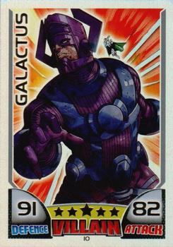 2011 Topps Hero Attax #10 Galactus Front