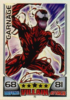 2011 Topps Hero Attax #15 Carnage Front
