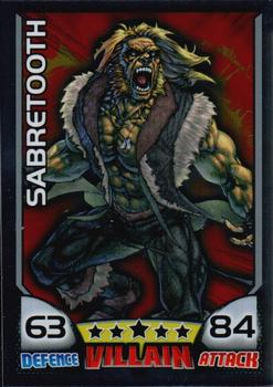 2011 Topps Hero Attax #35 Sabretooth Front